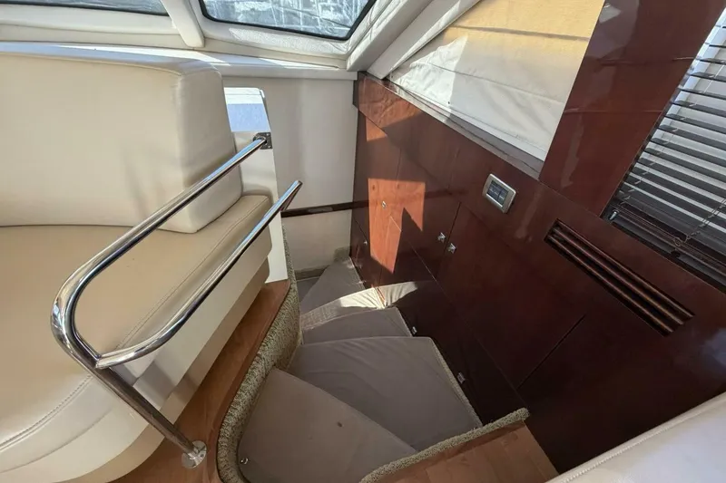 Slide: The Image of 2008 Sea Ray 47 Sedan Bridge - Stairway - 20