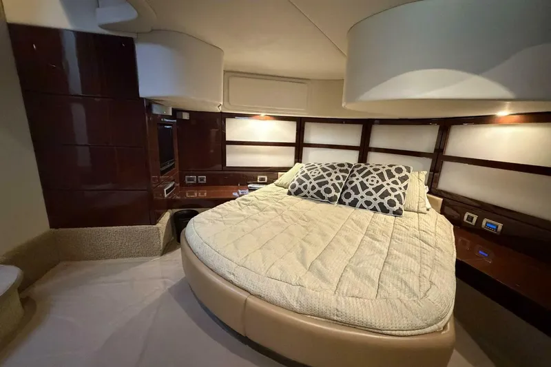 Slide: The Image of 2008 Sea Ray 47 Sedan Bridge - Stateroom - 22