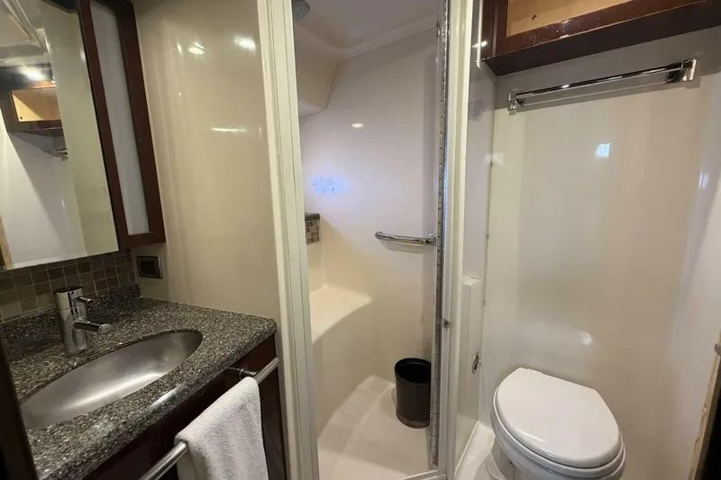 Slide: The Image of 2008 Sea Ray 47 Sedan Bridge - Flybridge - 26