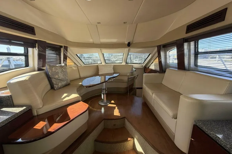 Slide: The Image of 2008 Sea Ray 47 Sedan Bridge - Stateroom - 4