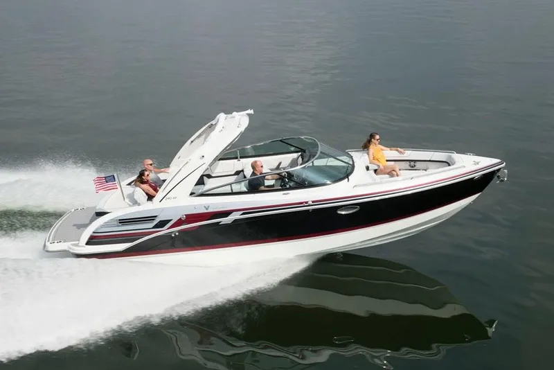 The Image of Manufacturer Provided Image: 2021 Formula 290 Bowrider cruising on calm water with passengers. - 0