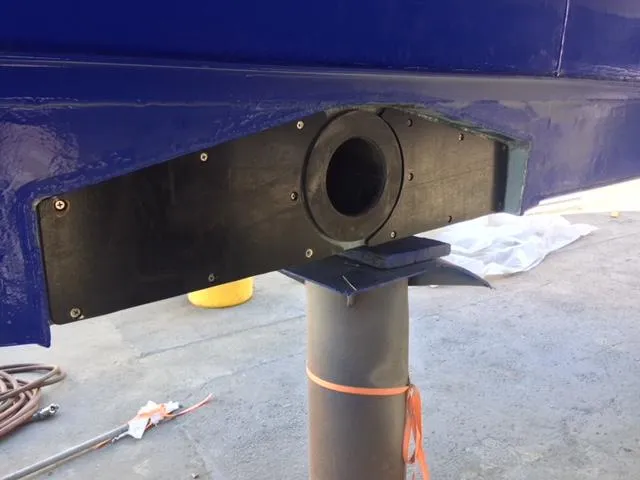 Slide: The Image of Close-up of a 2008 Custom High Speed 70pax COI Passenger boat component. - 11