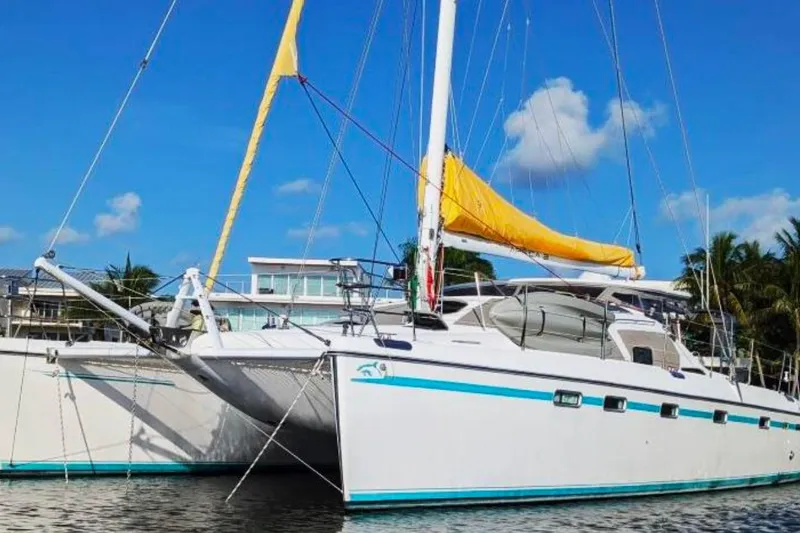 Slide: The Image of 2004 Privilege 49 For Sale Sailing Catamaran - 6