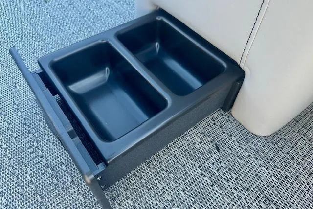 Slide: The Image of Built-in dual cup holder in 2026 Barletta A20L boat. - 12