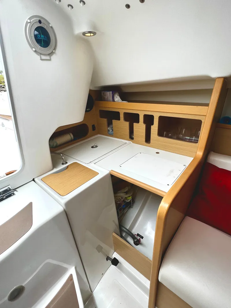 Slide: The Image of Interior of 2014 Beneteau FIRST 25 S yacht. - 19