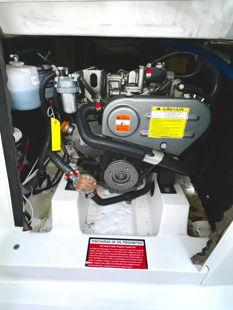 Slide: The Image of Engine compartment of a 2014 Beneteau FIRST 25 S. - 24