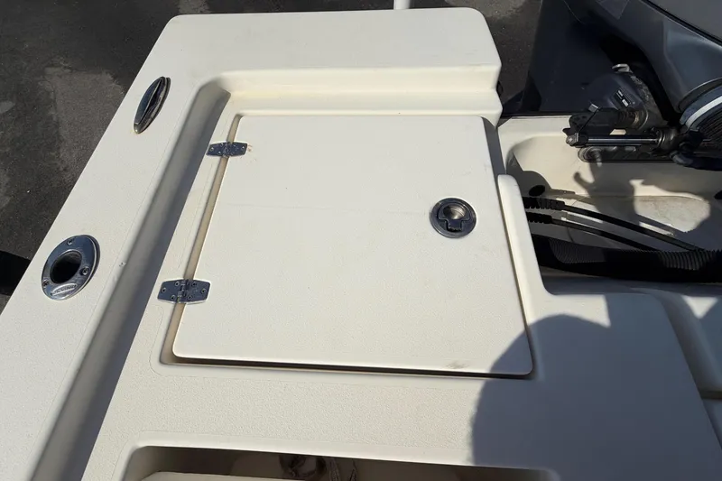 Slide: The Image of 2015 Pathfinder 2200 TRS tire and loading information label with faded text. - 75