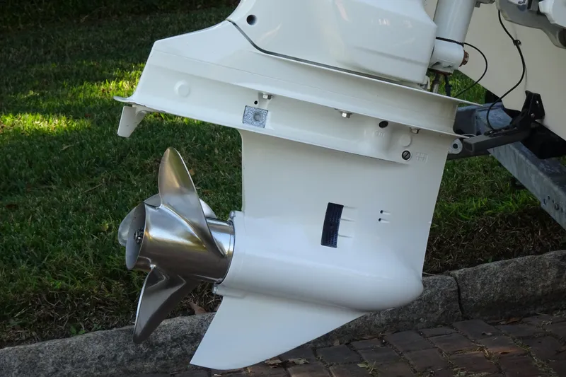 Slide: The Image of 2018 Sea Chaser 22 HFC boat motor with stainless steel propeller. - 16