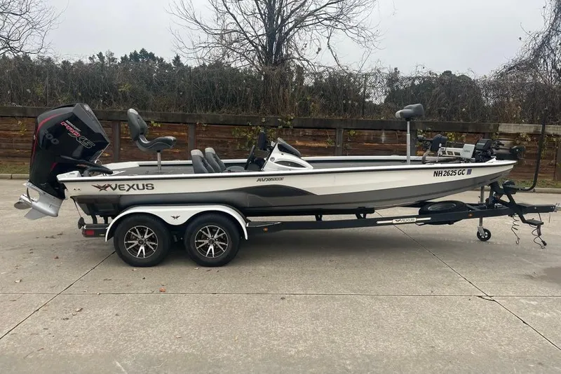 The Image of 2022 Vexus AVX2080 boat on trailer, parked outdoors, side view. - 0