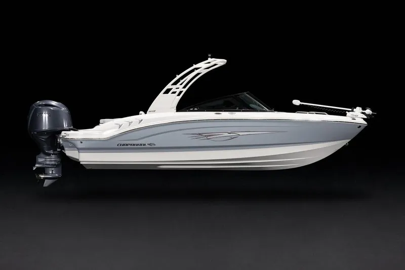 Slide: The Image of Manufacturer Provided Image: 2026 Chaparral 21 SSi Ski & Fish OB boat with sleek design and modern features. - 3