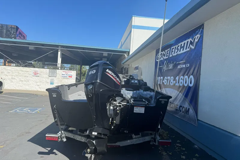 Slide: The Image of 2026 Lund 1650 Rebel XL SS boat with Mercury engine at Gone Fishin' Marine. - 8