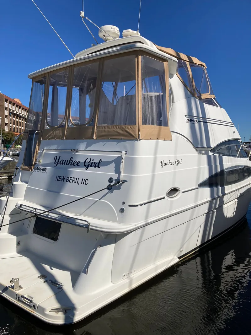 Slide: The Image of Carver Yachts Three Sixty Six Motor Yacht 2004 - 2