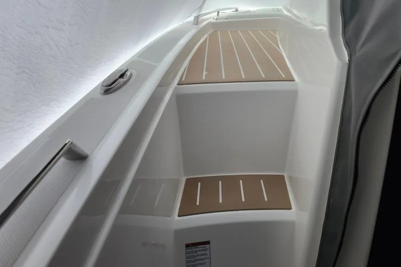 Slide: The Image of Interior view of 2026 Tiara Yachts 34 LS, featuring sleek design and modern finishes. - 33