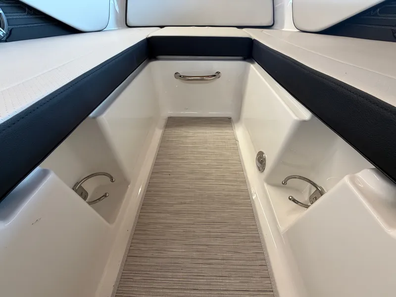 Slide: The Image of Interior of Sea Ray SPX 210 boat, model year 2026. - 34