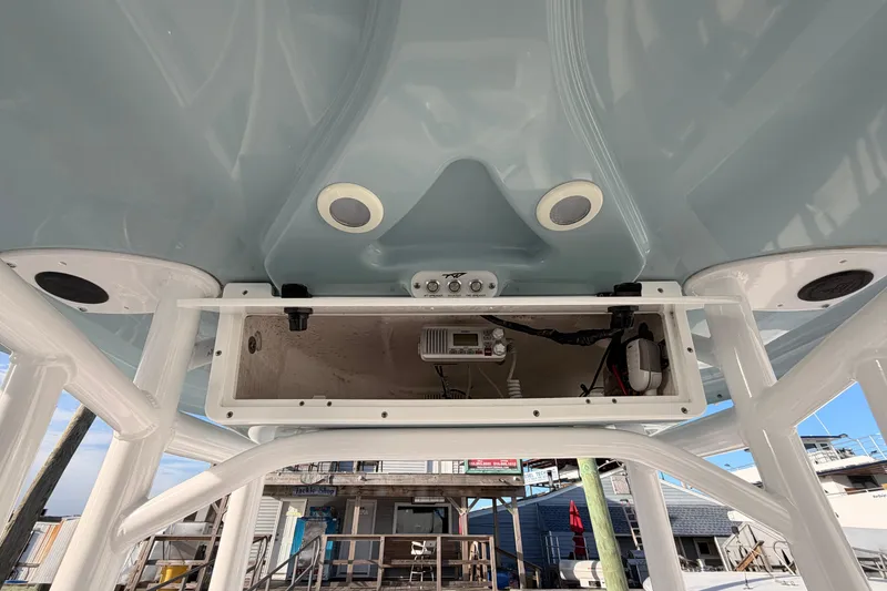 Slide: The Image of Bow view of 2022 Tidewater 220 LXF boat at dock. - 10