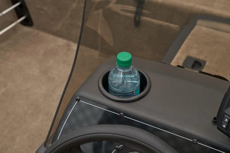 Slide: The Image of Manufacturer Provided Image: Cup holder with water bottle in 2026 Tracker Bass Tracker Classic Limited boat. - 25