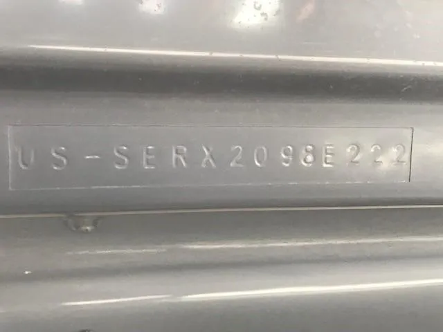 Slide: The Image of Hull identification number on 2022 Sea Ray SPX 190 boat. - 34