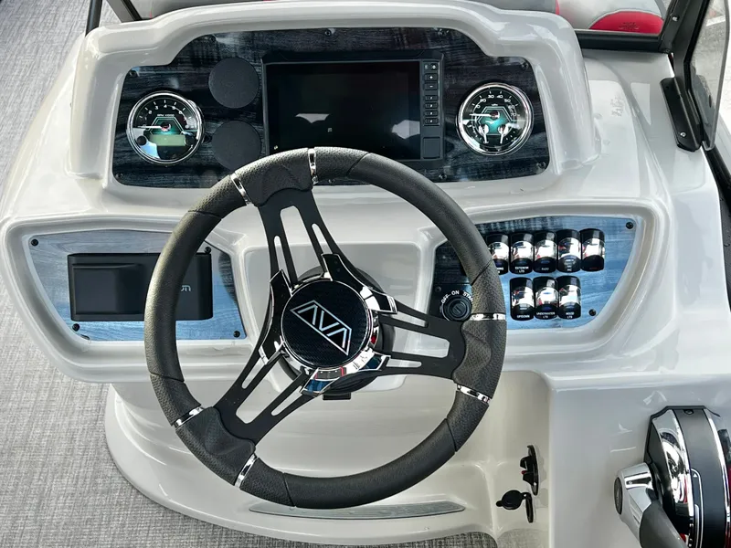 Slide: The Image of Avalon LSZ 23' Elite Windshield Triple-Toon 2026 - 25