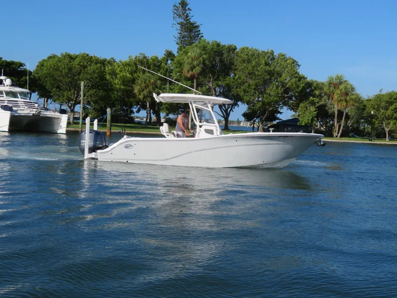 Slide: The Image of 2022 Sea Fox 268 Commander cruising on calm waters. - 3