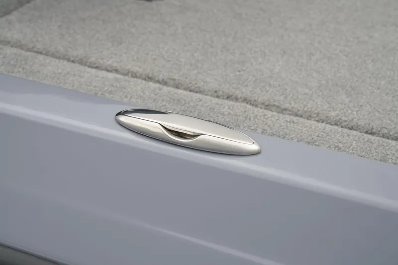 Slide: The Image of 2026 Nitro Z20 XL Pro boat interior with Garmin display and red-gray seating. - 32