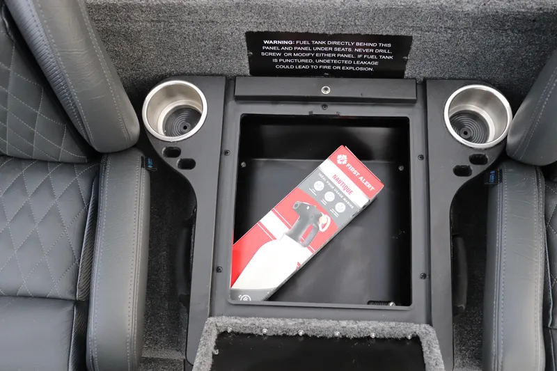 Slide: The Image of Interior of 2026 Phoenix 721 ZXL with cup holders and safety equipment. - 7