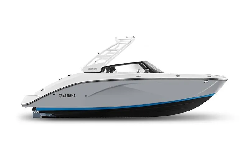The Image of Manufacturer Provided Image: 2026 Yamaha Boats 222SE, sleek white design, side view. - 0