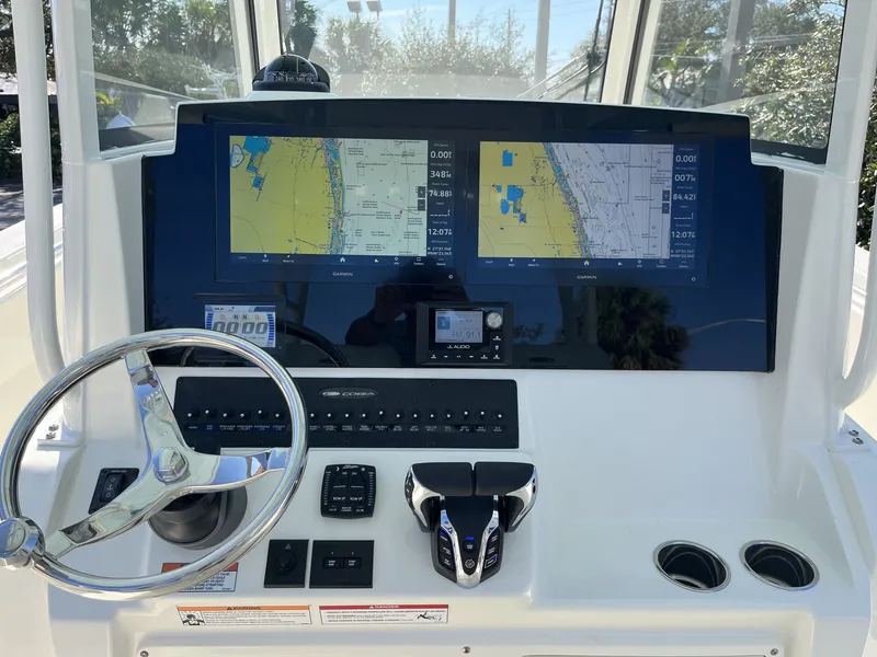 Slide: The Image of Cobia 320 Center Console 2026 - 15