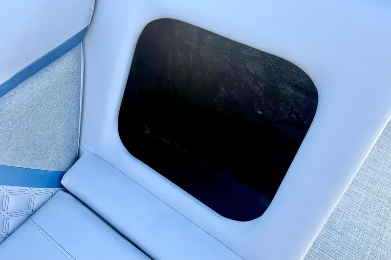 Slide: The Image of Crest Conquest 210 Fish 2026 boat interior with sleek upholstery design. - 36