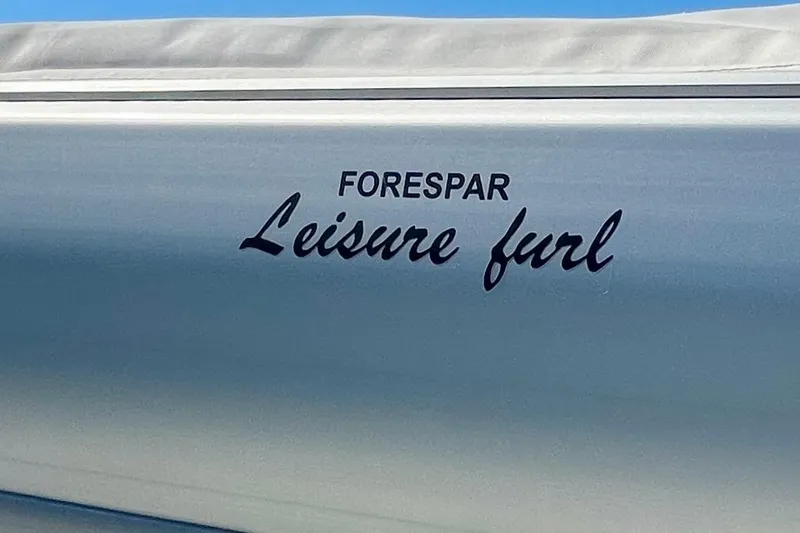 Slide: The Image of "Forespar Leisure Furl" text on Beneteau First 47.7 sailboat, 2003 model. - 12