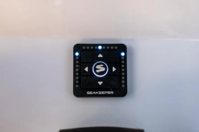 Slide: The Image of Seakeeper control panel on 2026 Yellowfin 36 Offshore boat. - 67