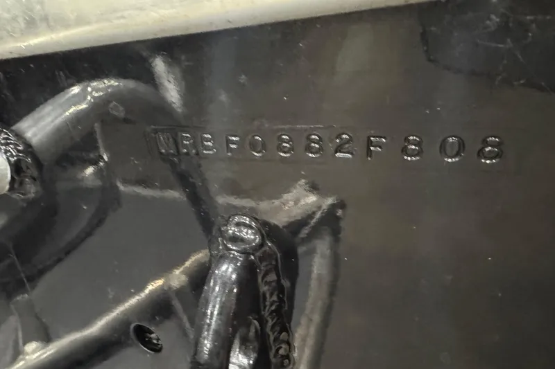 Slide: The Image of Hull identification number on 2008 North River 21 SEAHAWK boat. - 3