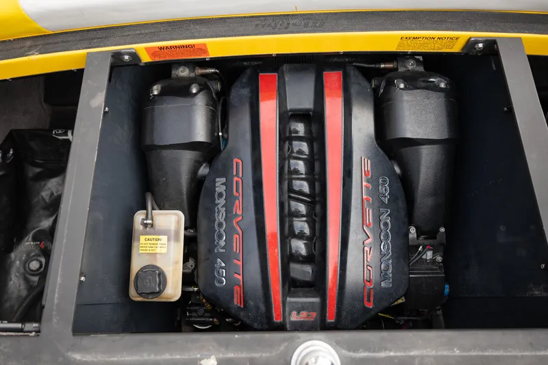 Slide: The Image of 2014 Malibu Wakesetter 24 MXZ with Corvette Monsoon 450 engine. - 19