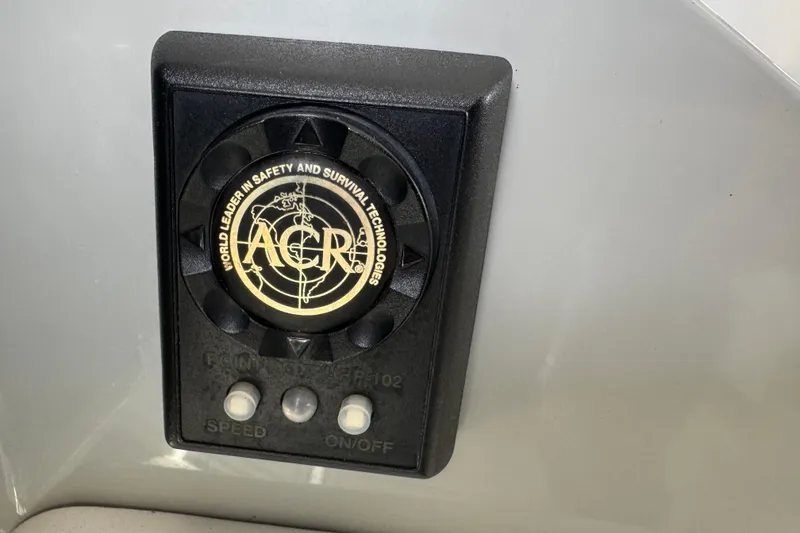 Slide: The Image of Control panel on 2005 Formula 400 Super Sport boat with ACR safety technology. - 23