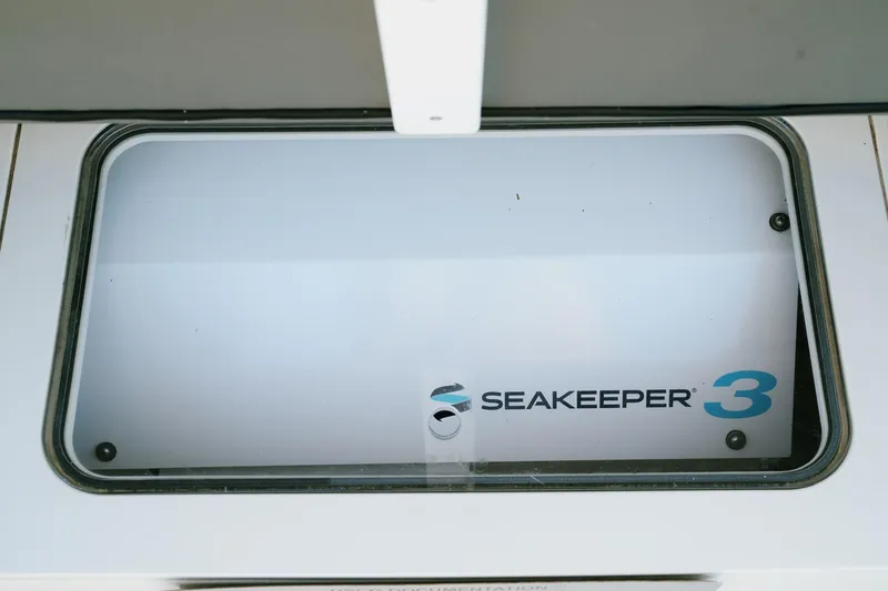 Slide: The Image of Seakeeper 3 stabilization system on 2021 Scout 355 LXF boat. - 28