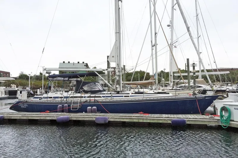 Slide: The Image of Stbd Profile at Dock - 12