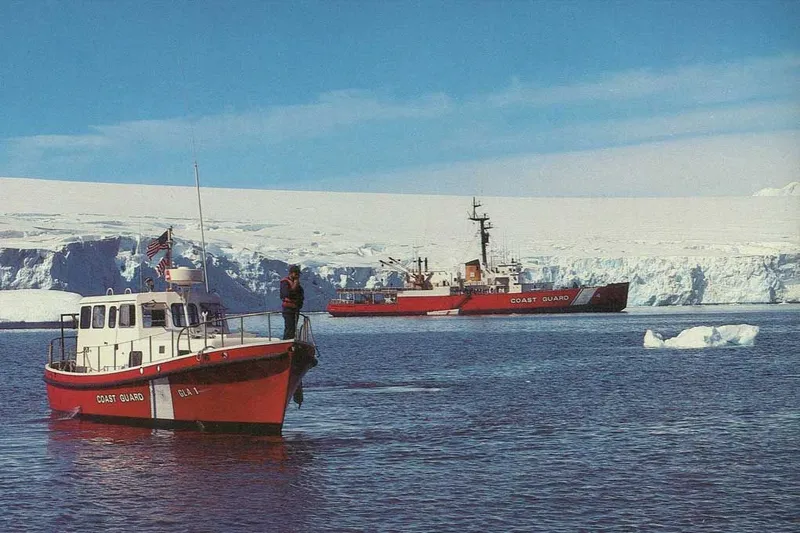 Slide: The Image of US Coast Guard Arctic Survey Vessel 1965 - 0