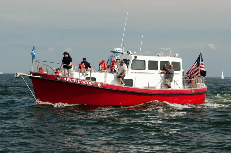 Slide: The Image of US Coast Guard Arctic Survey Vessel 1965 - 3