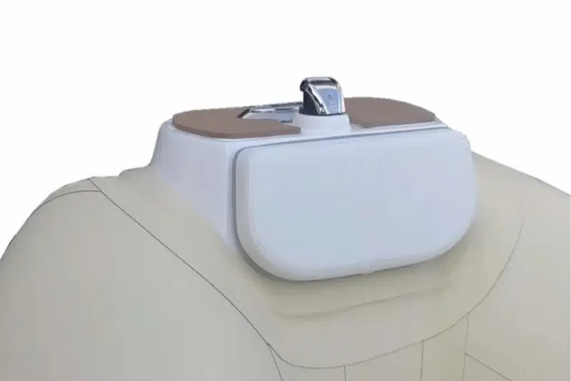 Slide: The Image of 2023 AB Inflatables Oceanus 12 VST boat console, featuring sleek design and modern controls. - 4