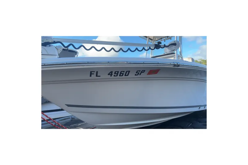 Slide: The Image of 2019 Sea Fox 200 Viper boat with registration FL 4960 SP, docked. - 22