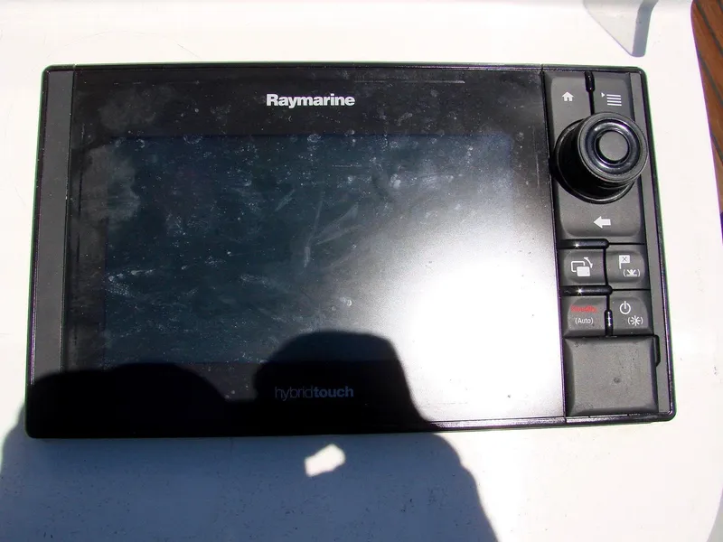 Slide: The Image of Raymarine controls on Beneteau 331, year 2001. - 10