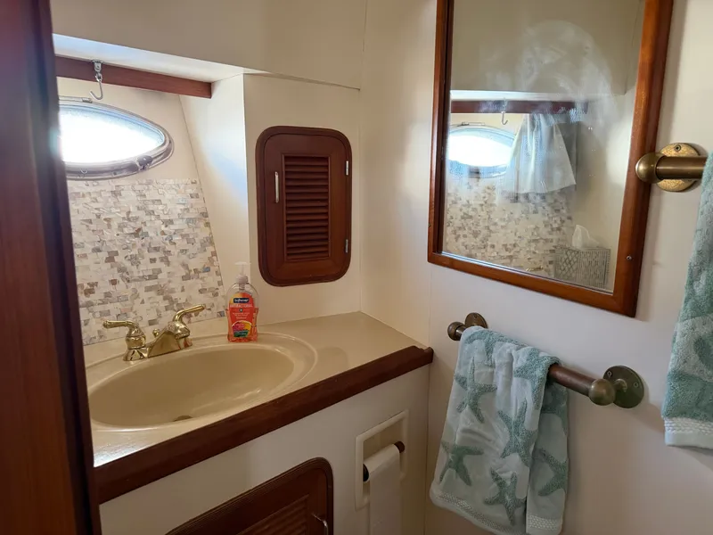 Slide: The Image of Angel Twin Trawler 43 Sundeck 1988 - 28