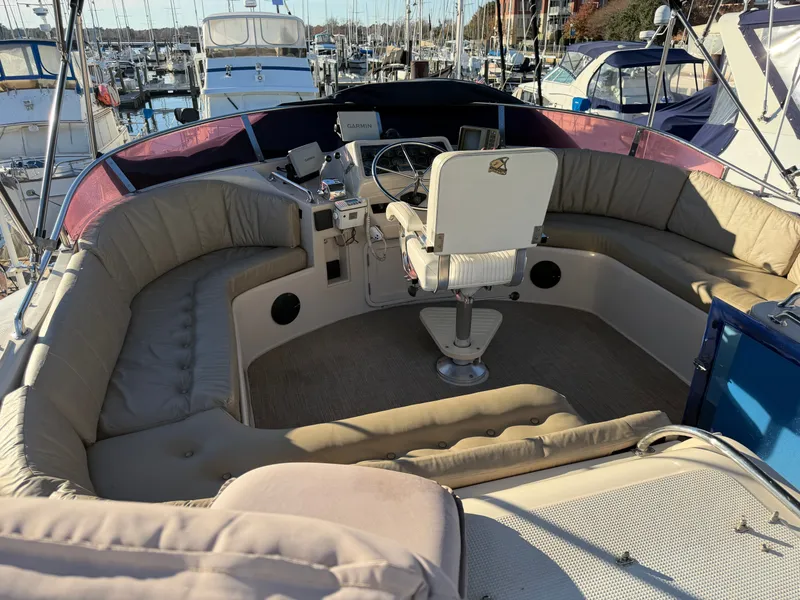 Slide: The Image of Angel Twin Trawler 43 Sundeck 1988 - 35