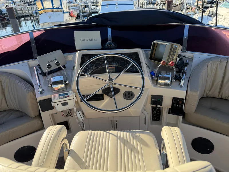 Slide: The Image of Angel Twin Trawler 43 Sundeck 1988 - 36