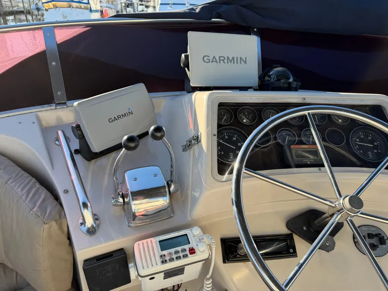 Slide: The Image of Angel Twin Trawler 43 Sundeck 1988 - 39