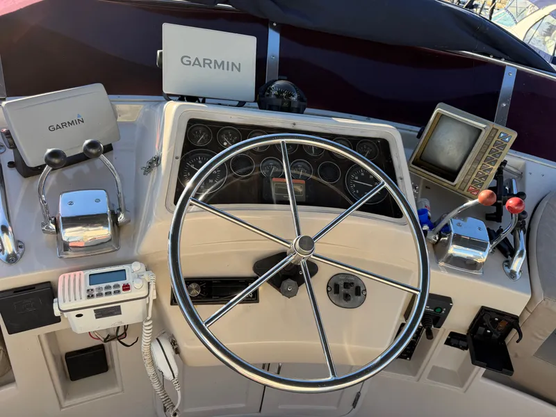 Slide: The Image of Angel Twin Trawler 43 Sundeck 1988 - 40