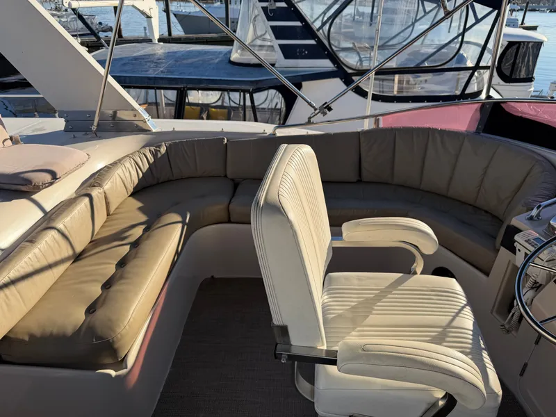 Slide: The Image of Angel Twin Trawler 43 Sundeck 1988 - 45