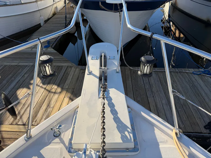 Slide: The Image of Angel Twin Trawler 43 Sundeck 1988 - 56