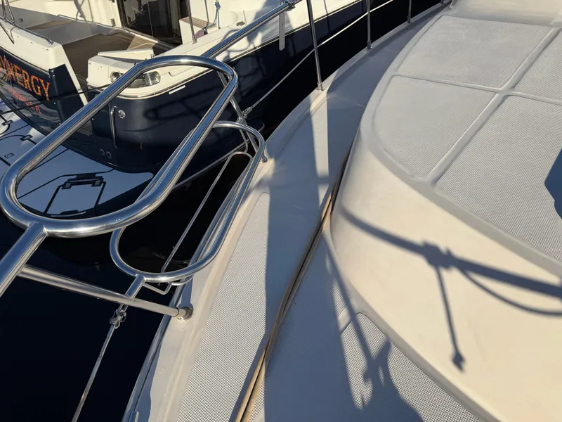 Slide: The Image of Angel Twin Trawler 43 Sundeck 1988 - 58