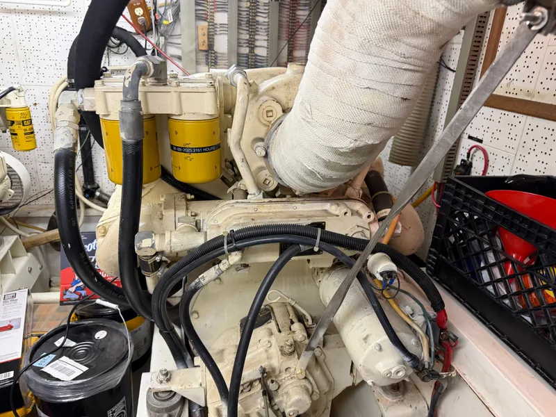 Slide: The Image of Angel Twin Trawler 43 Sundeck 1988 - 67