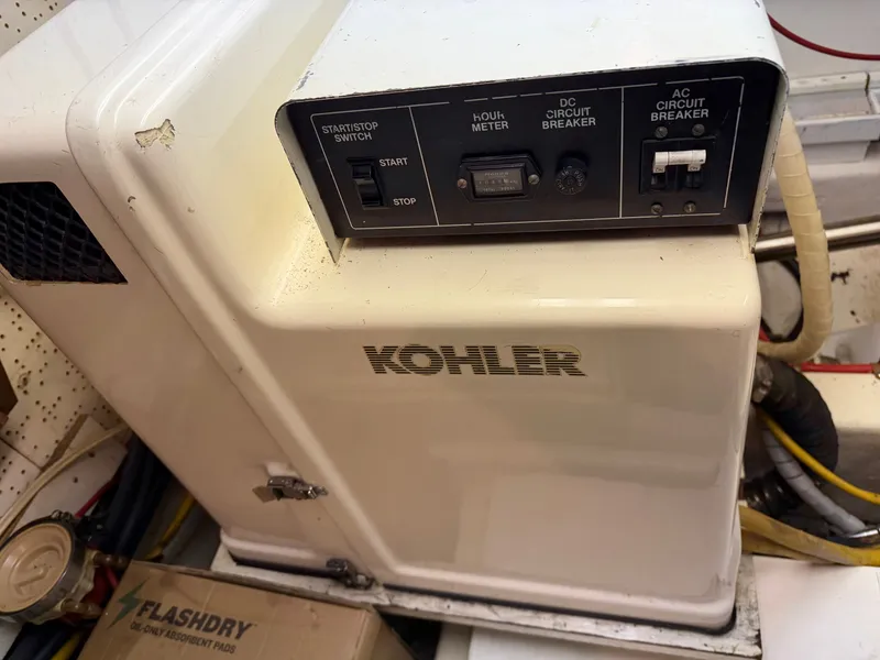 Slide: The Image of Angel Twin Trawler 43 Sundeck 1988 - 69